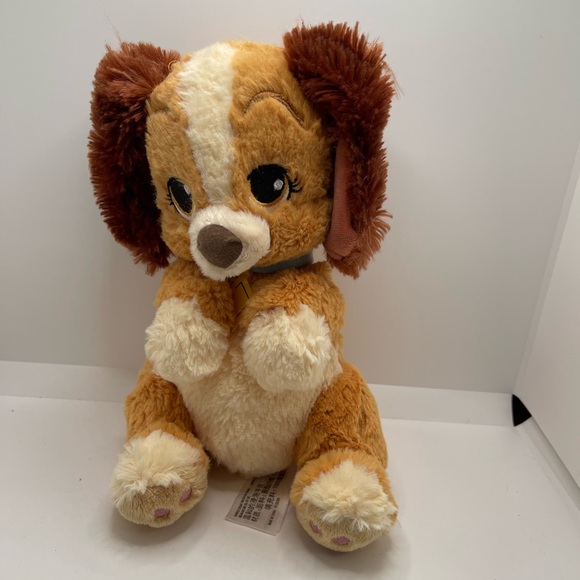 Disney Parks Baby Lady and the Tramp Lady Plush Includes Blanket - Picture 3 of 9